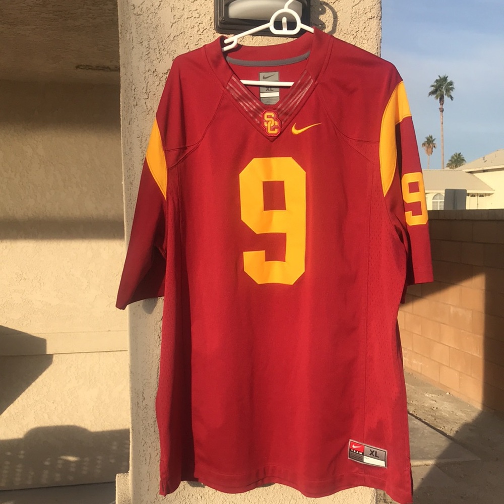 Nike Team USC Trojans jersey XL used conditions - Picture 9 of 10